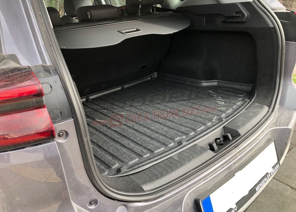 Chery Tiggo 7 Pro Max 2024-2025 Siyah 3D Kauçuk Kokusuz Bagaj Havuzu
