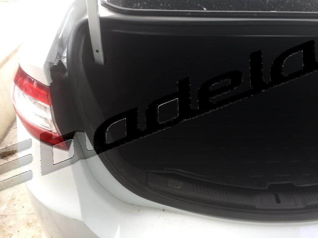 Ford Mondeo Sedan 2015-2020 Siyah 3D Kauçuk Kokusuz Bagaj Havuzu