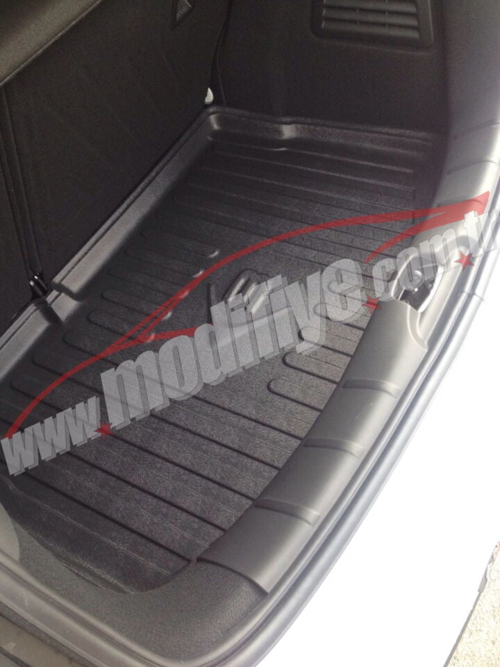 Citroën C3 Hatchback 2010-2017 Siyah 3D Kauçuk Kokusuz Bagaj Havuzu