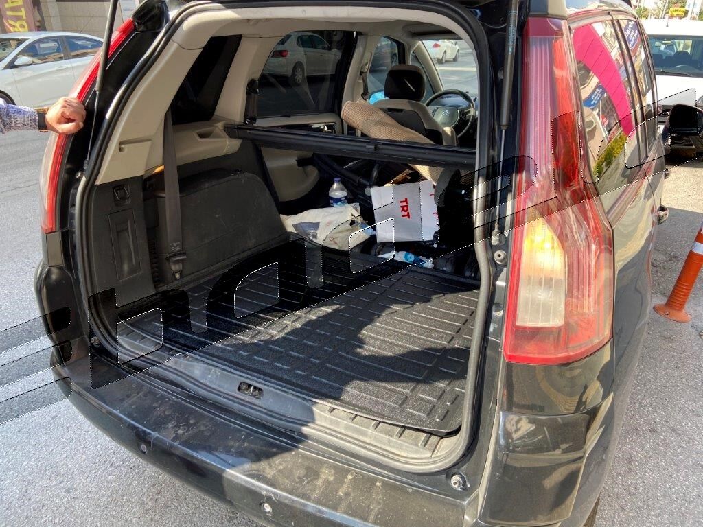 Citroën C4 Grand Picasso 2007-2012 Siyah 3D Kauçuk Kokusuz Bagaj Havuzu