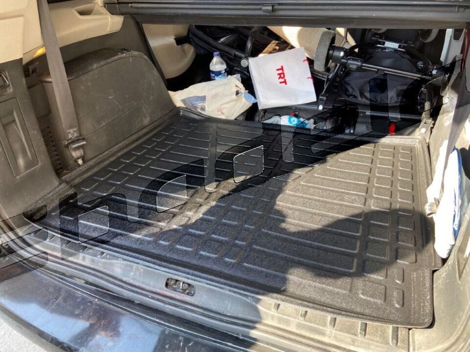 Citroën C4 Grand Picasso 2007-2012 Siyah 3D Kauçuk Kokusuz Bagaj Havuzu