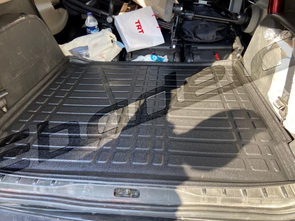 Citroën C4 Grand Picasso 2007-2012 Siyah 3D Kauçuk Kokusuz Bagaj Havuzu