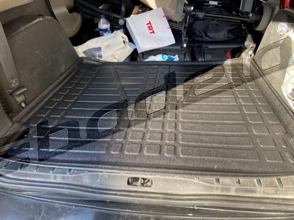 Citroën C4 Grand Picasso 2007-2012 Siyah 3D Kauçuk Kokusuz Bagaj Havuzu