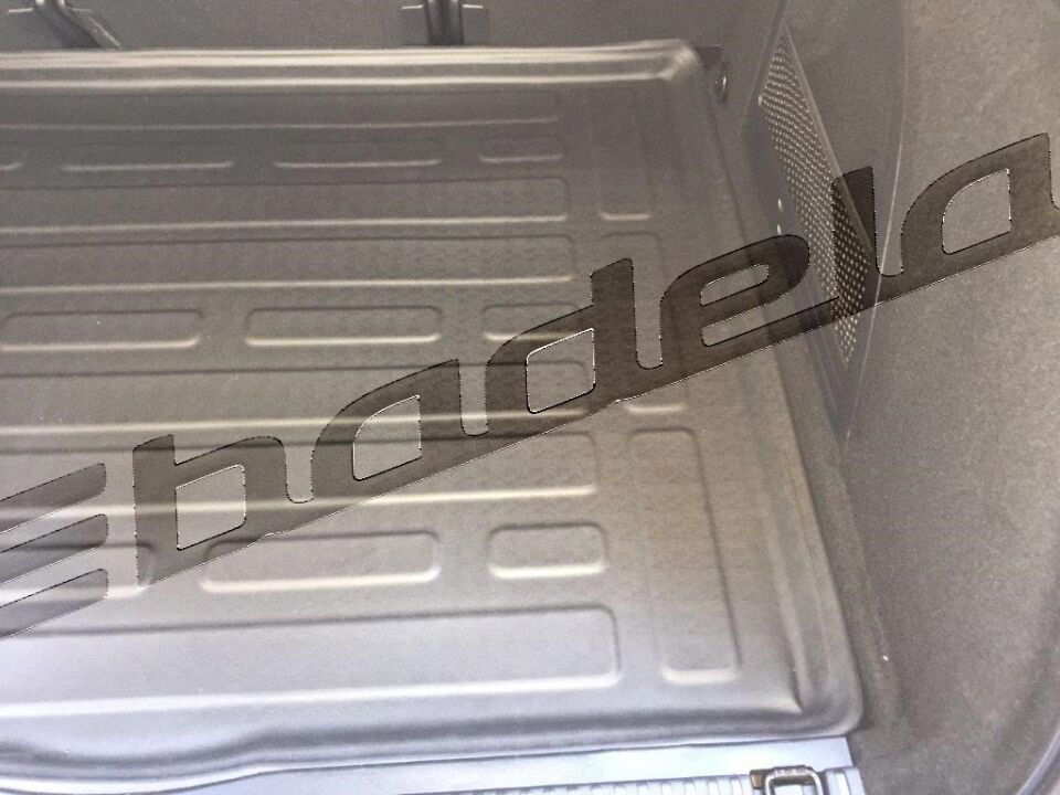 Citroën C4 Grand Picasso 2013-2018 Siyah 3D Kauçuk Kokusuz Bagaj Havuzu