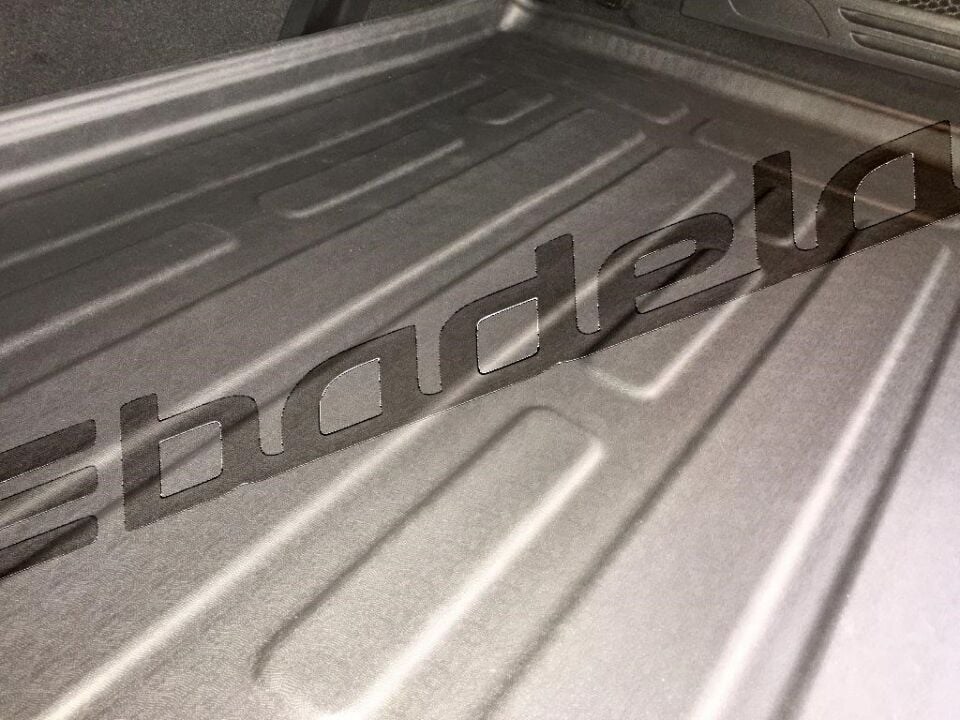 Citroën C4 Grand Picasso 2013-2018 Siyah 3D Kauçuk Kokusuz Bagaj Havuzu