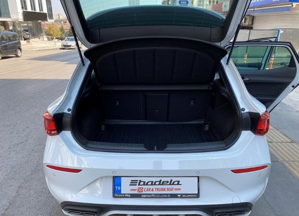 Cupra Leon 2023-2026 Siyah 3D Kauçuk Kokusuz Bagaj Havuzu