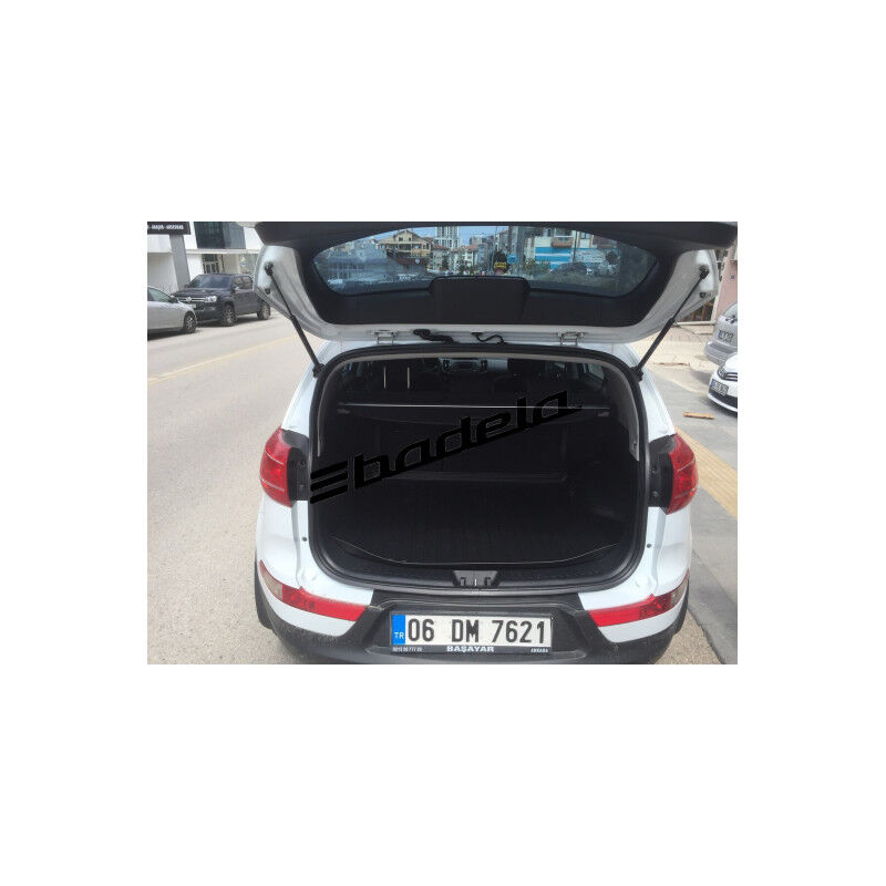 Kia Sportage 2010-2015 Siyah 3D Kauçuk Kokusuz Bagaj Havuzu