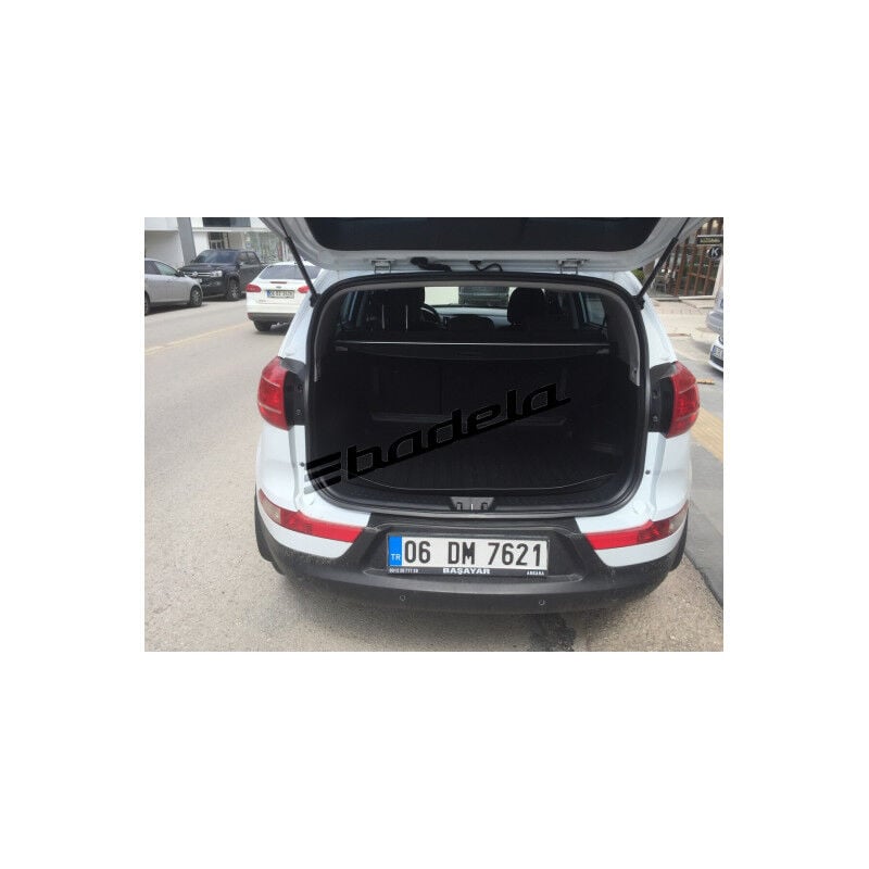 Kia Sportage 2010-2015 Siyah 3D Kauçuk Kokusuz Bagaj Havuzu