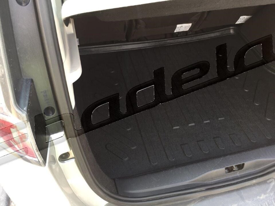 Renault Scenic 5 Koltuk 2012-2016 Siyah 3D Kauçuk Kokusuz Bagaj Havuzu