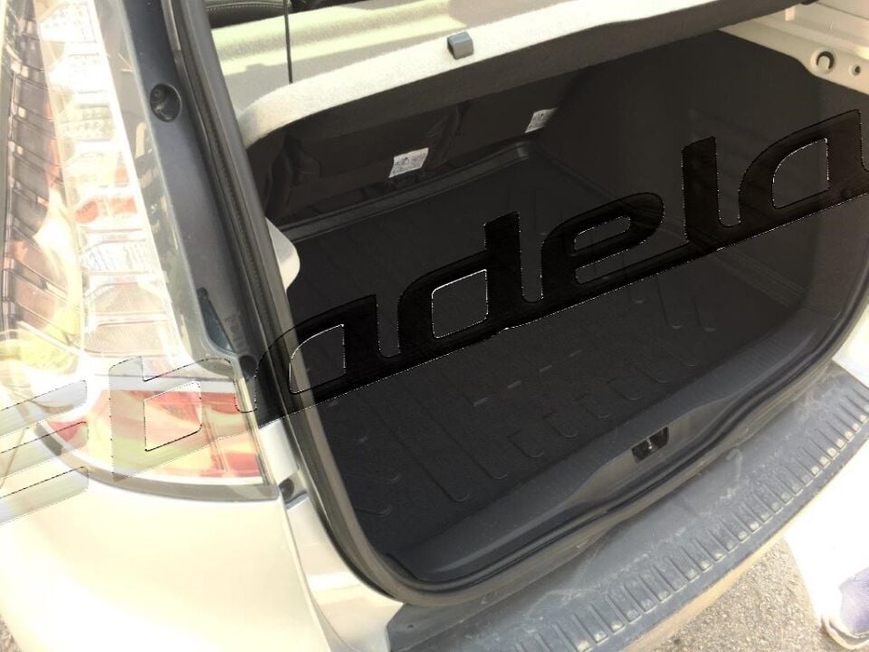 Renault Scenic 5 Koltuk 2012-2016 Siyah 3D Kauçuk Kokusuz Bagaj Havuzu