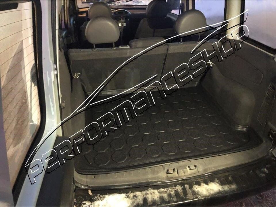 Opel Combo 2002-2009 Siyah 3D Kauçuk Kokusuz Bagaj Havuzu