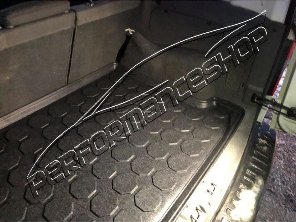 Opel Combo 2002-2009 Siyah 3D Kauçuk Kokusuz Bagaj Havuzu
