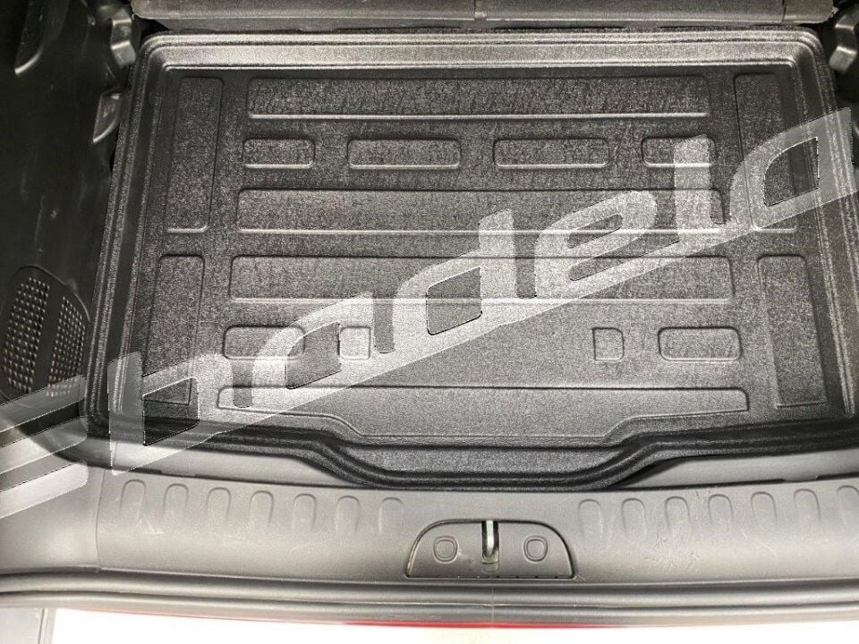 Fiat 500L 2013-2021 Siyah 3D Kauçuk Kokusuz Bagaj Havuzu