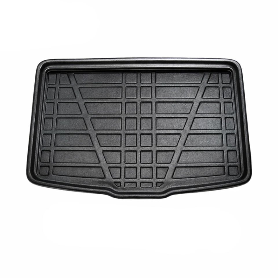 Fiat Panda 2012-2024 Siyah 3D Kauçuk Kokusuz Bagaj Havuzu
