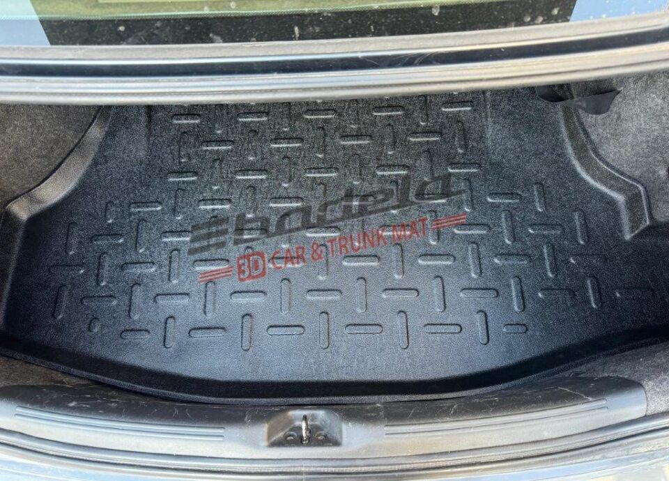 Honda Accord 2003-2008 Siyah 3D Kauçuk Kokusuz Bagaj Havuzu