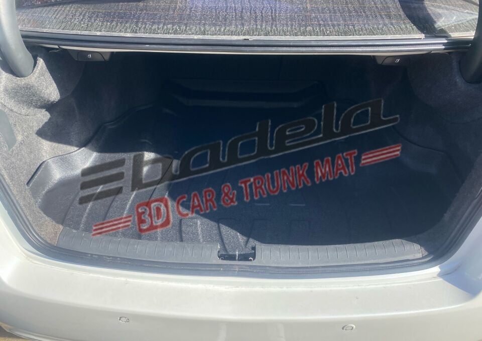 Honda Accord 2009-2015 Siyah 3D Kauçuk Kokusuz Bagaj Havuzu