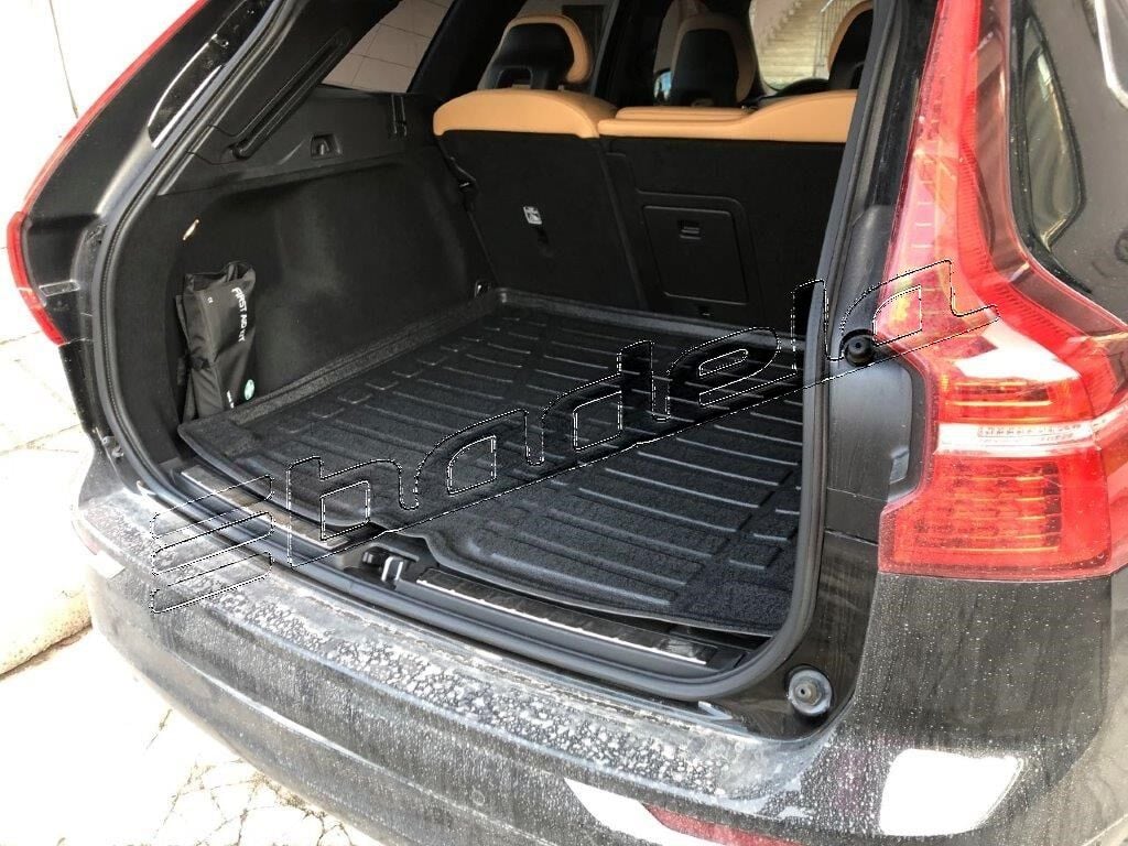 Volvo XC60 2017-2025 Siyah 3D Kauçuk Kokusuz Bagaj Havuzu