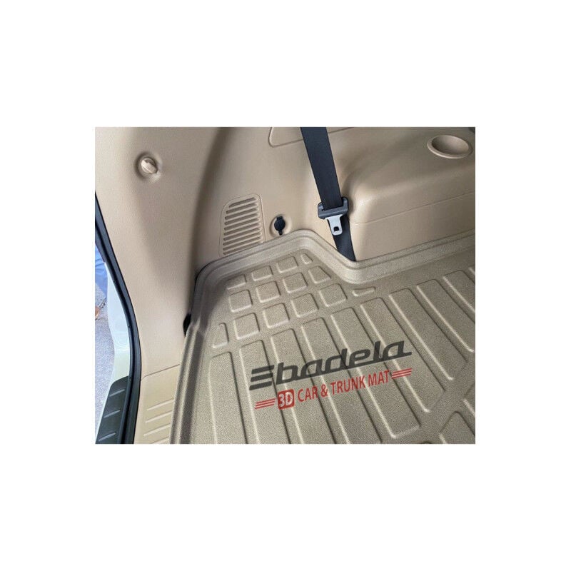 Chevrolet Captiva 2007-2013 Bej 3D Kauçuk Kokusuz Bagaj Havuzu