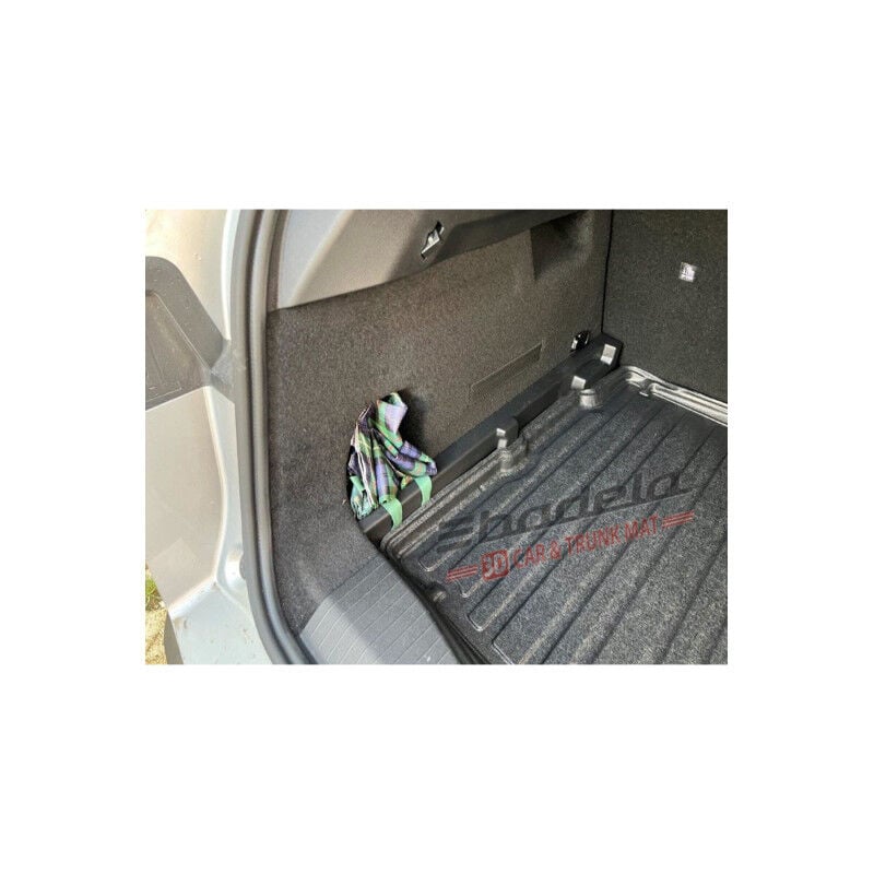Peugeot 3008 Alt Kademe 2017-2024 Siyah 3D Kauçuk Kokusuz Bagaj Havuzu
