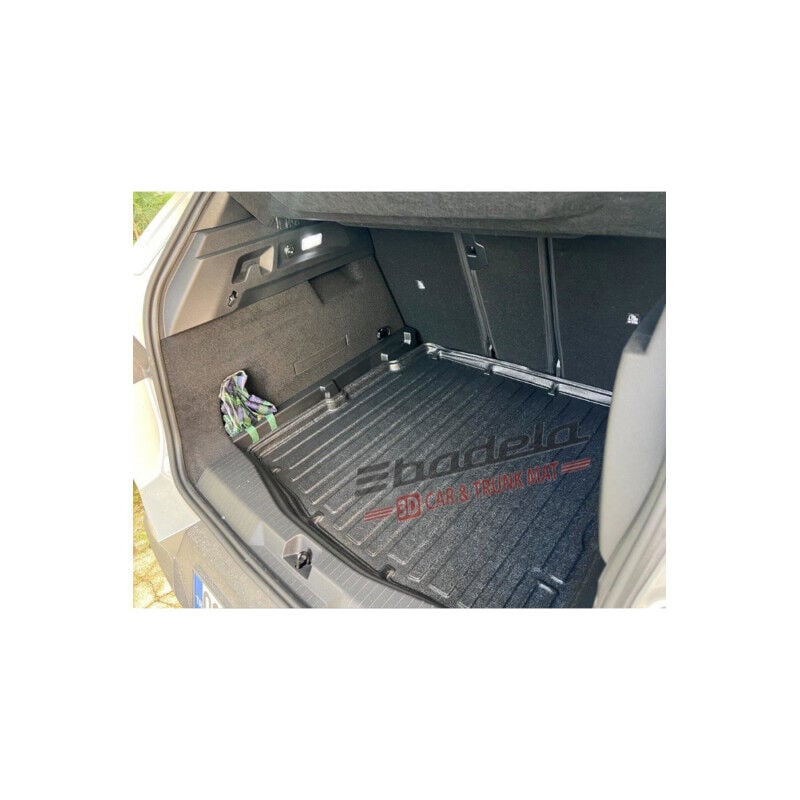 Peugeot 3008 Alt Kademe 2017-2024 Siyah 3D Kauçuk Kokusuz Bagaj Havuzu