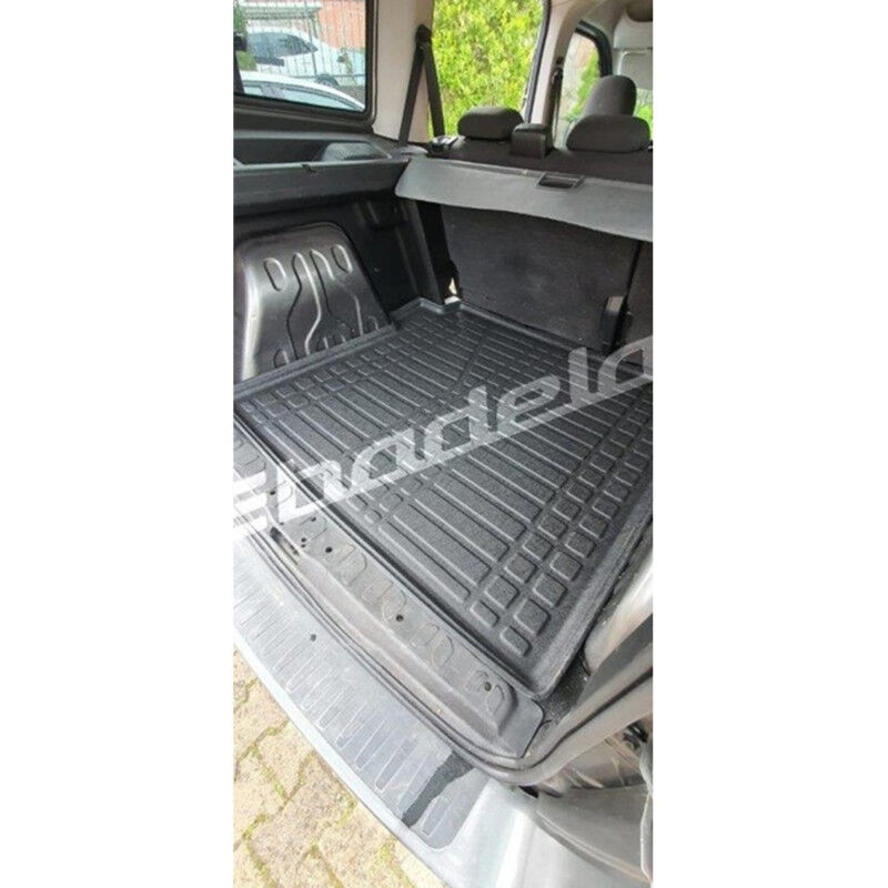 Fiat Doblo Maxi Koltuklu Uzun Şase 2010-2021 Siyah 3D Kauçuk Kokusuz Bagaj Havuzu
