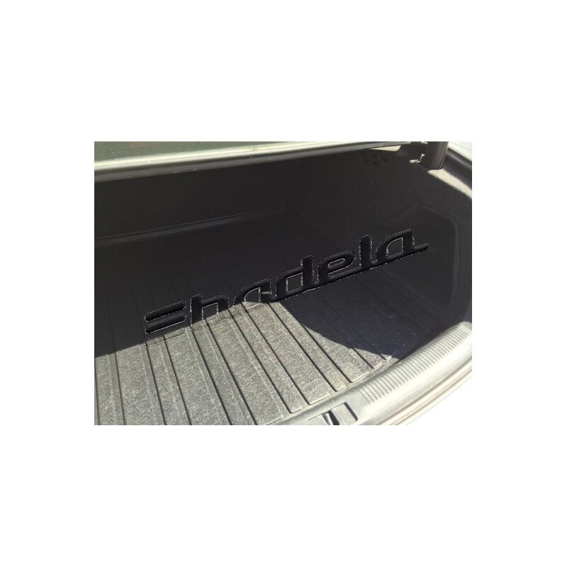 Audi A4 Sedan 2008-2015 Siyah 3D Kauçuk Kokusuz Bagaj Havuzu