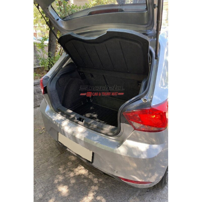 Seat Ibiza (KJ1) Alt Kademe Hatchback 2022-2025 Siyah 3D Kauçuk Kokusuz Bagaj Havuzu