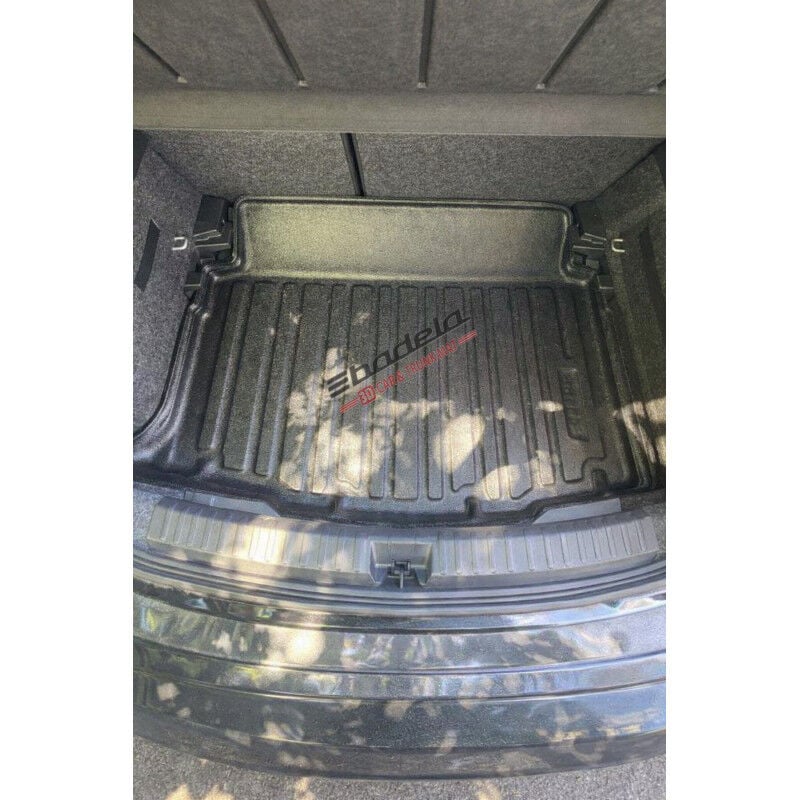 Seat Ibiza (KJ1) Alt Kademe Hatchback 2022-2025 Siyah 3D Kauçuk Kokusuz Bagaj Havuzu