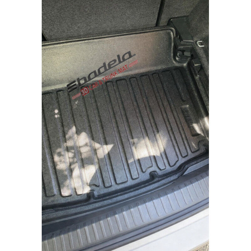 Seat Ibiza (KJ1) Alt Kademe Hatchback 2022-2025 Siyah 3D Kauçuk Kokusuz Bagaj Havuzu