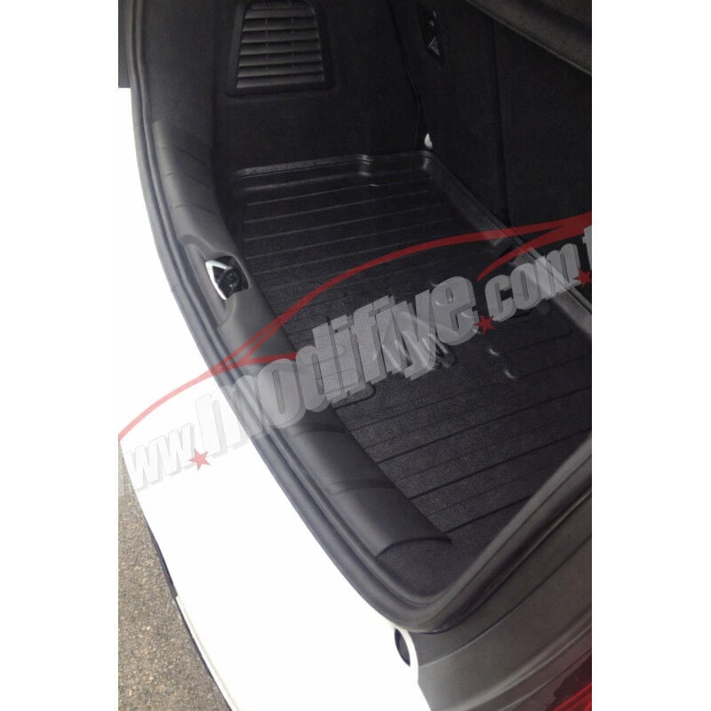Citroen C3 Hatchback 2017-2024 Siyah 3D Kauçuk Kokusuz Bagaj Havuzu