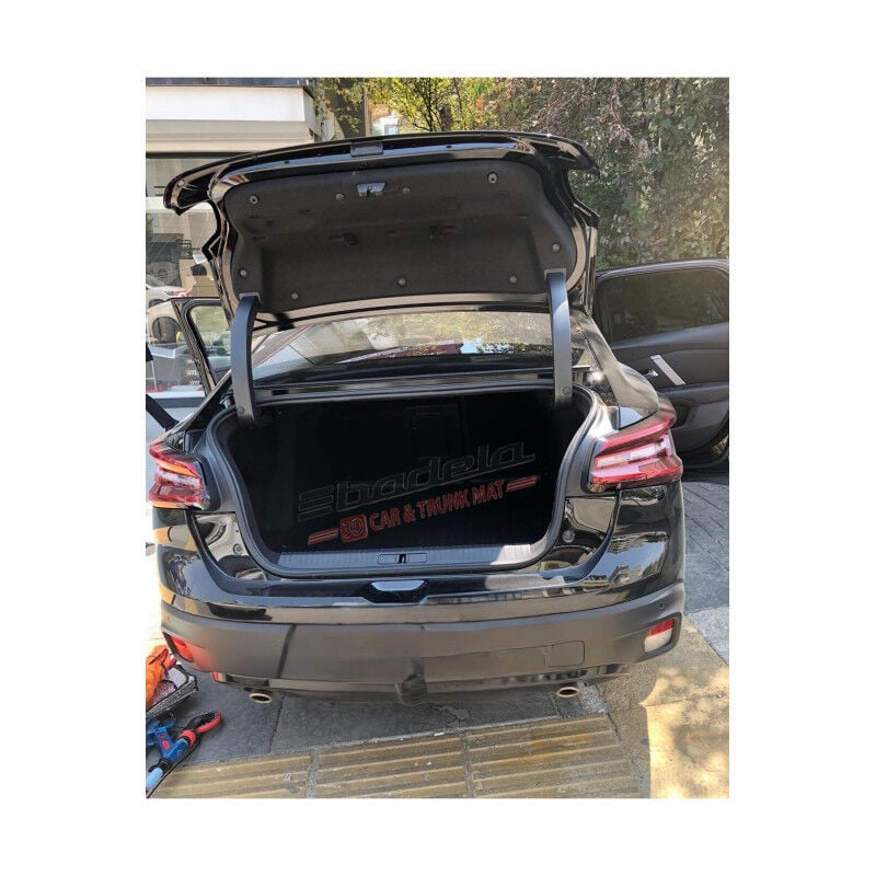 Citroen C4 X Fastback (Kalın Stepne) 2021-2025 Siyah 3D Kauçuk Kokusuz Bagaj Havuzu
