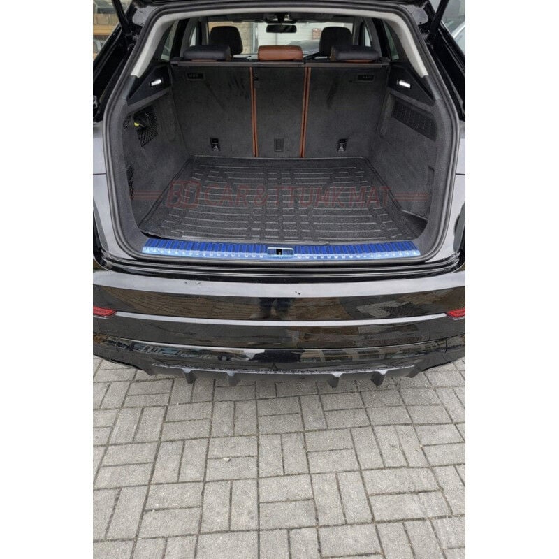 Audi Q8 2018-2026 Siyah 3D Kauçuk Kokusuz Audi Q8 2018-2026 Siyah 3D Kauçuk Kokusuz Bagaj HavuzuHavuzu
