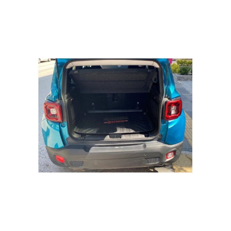 Jeep Renegade 2014-2025 Siyah 3D Kauçuk Kokusuz Bagaj Havuzu