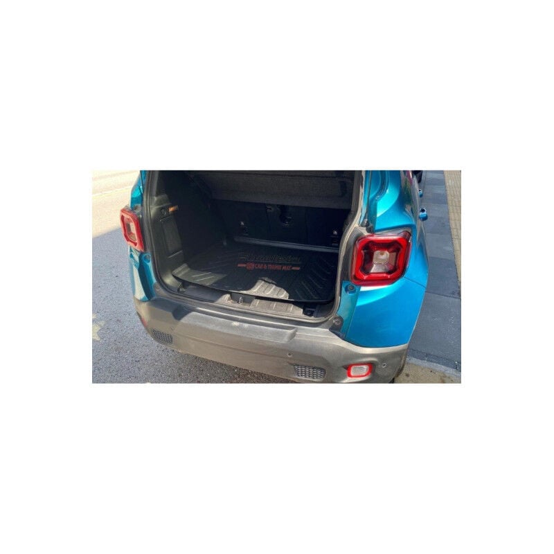 Jeep Renegade 2014-2025 Siyah 3D Kauçuk Kokusuz Bagaj Havuzu