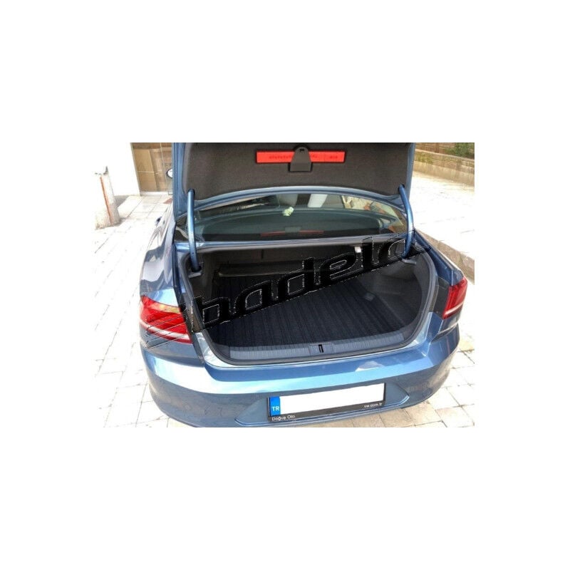 Volkswagen Passat B8 Sedan 2015-2022 Siyah 3D Kauçuk Kokusuz Bagaj Havuzu