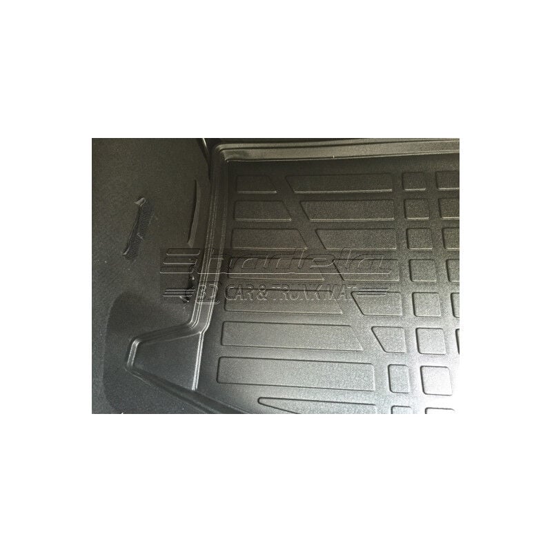Ford Fiesta Hatchback 2008-2017 Siyah 3D Kauçuk Kokusuz Bagaj Havuzu