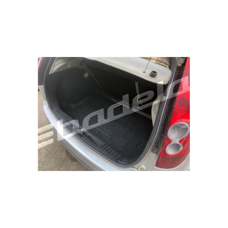 Ford Fiesta 2002-2008 Siyah 3D Kauçuk Kokusuz Bagaj Havuzu