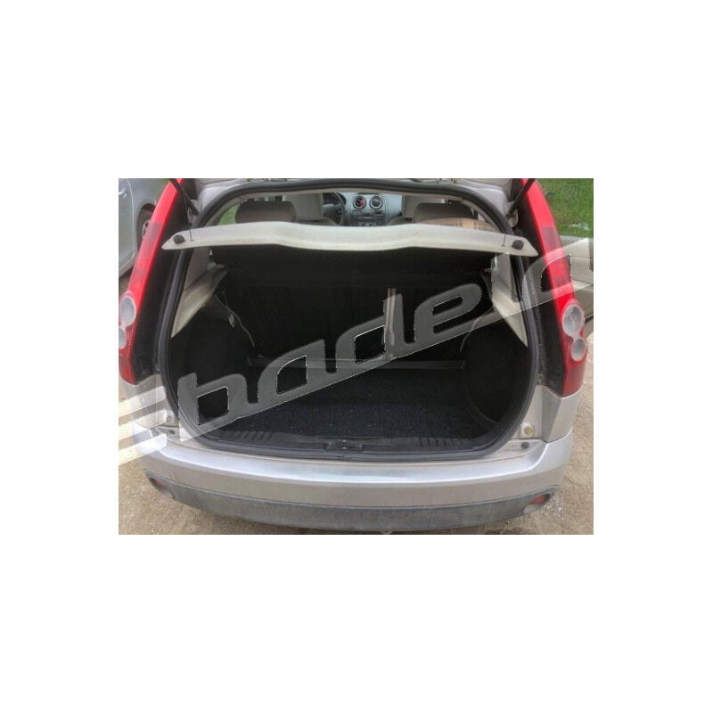 Ford Fiesta 2002-2008 Siyah 3D Kauçuk Kokusuz Bagaj Havuzu