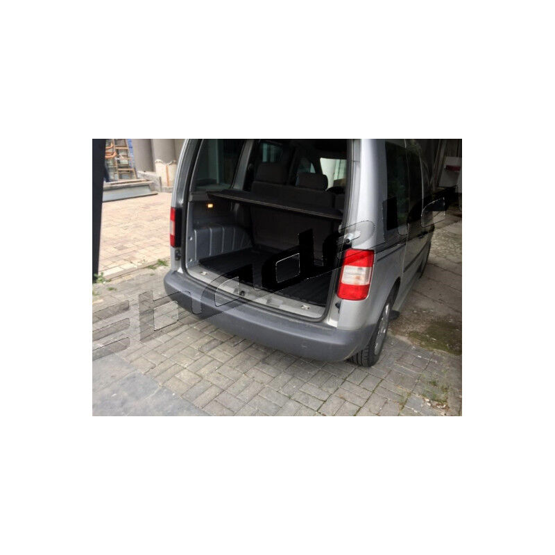 Volkswagen Caddy 2005-2009 Siyah 3D Kauçuk Kokusuz Bagaj Havuzu