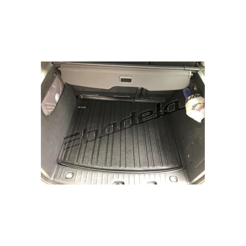 Volkswagen Caddy 2011-2020 Siyah 3D Kauçuk Kokusuz Bagaj Havuzu