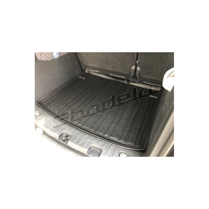 Volkswagen Caddy 2011-2020 Siyah 3D Kauçuk Kokusuz Bagaj Havuzu