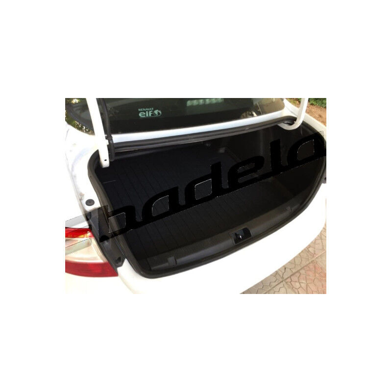 Renault Fluence Sedan 2009-2016 Siyah 3D Kauçuk Kokusuz Bagaj Havuzu