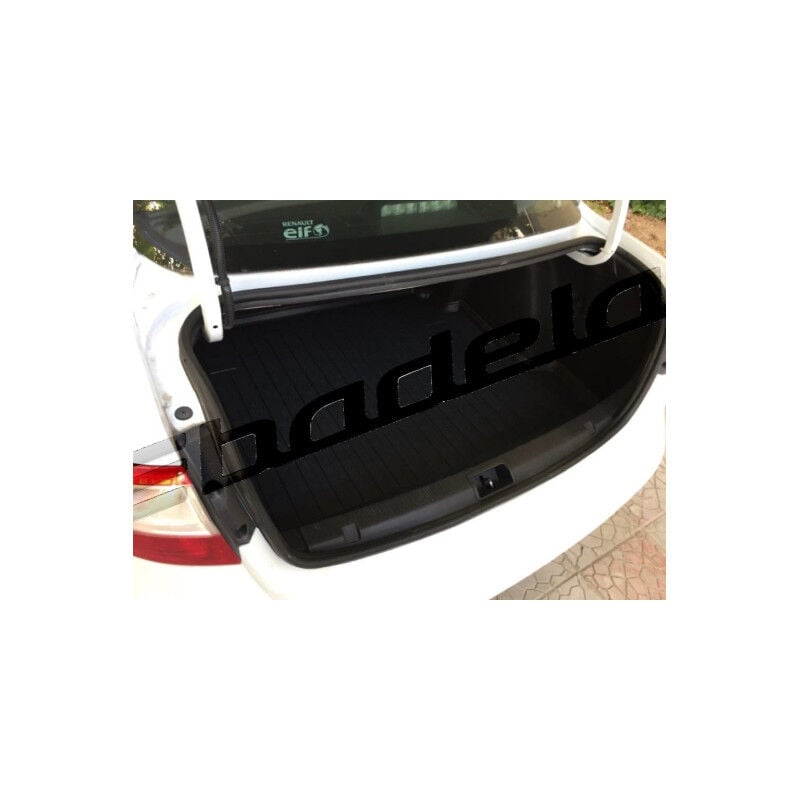 Renault Fluence Sedan 2009-2016 Siyah 3D Kauçuk Kokusuz Bagaj Havuzu