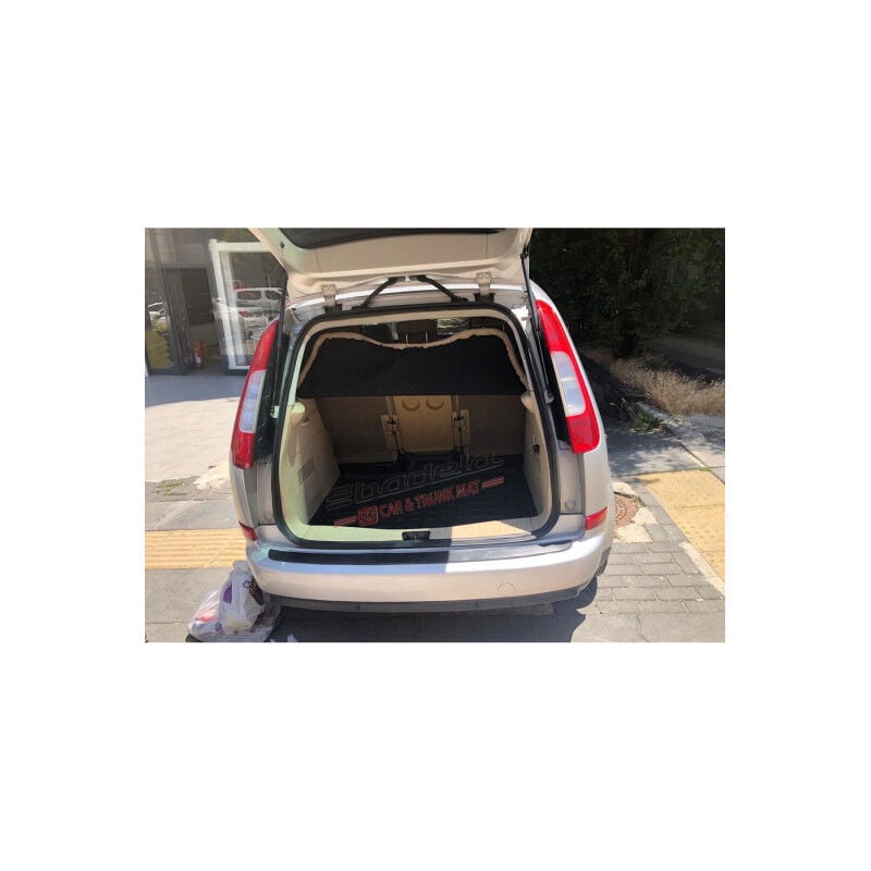 Ford C-Max 2004-2010 Siyah 3D Kauçuk Kokusuz Bagaj Havuzu