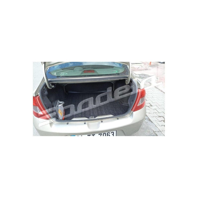 Renault Symbol Sedan 2008-2012 Siyah 3D Kauçuk Kokusuz Bagaj Havuzu