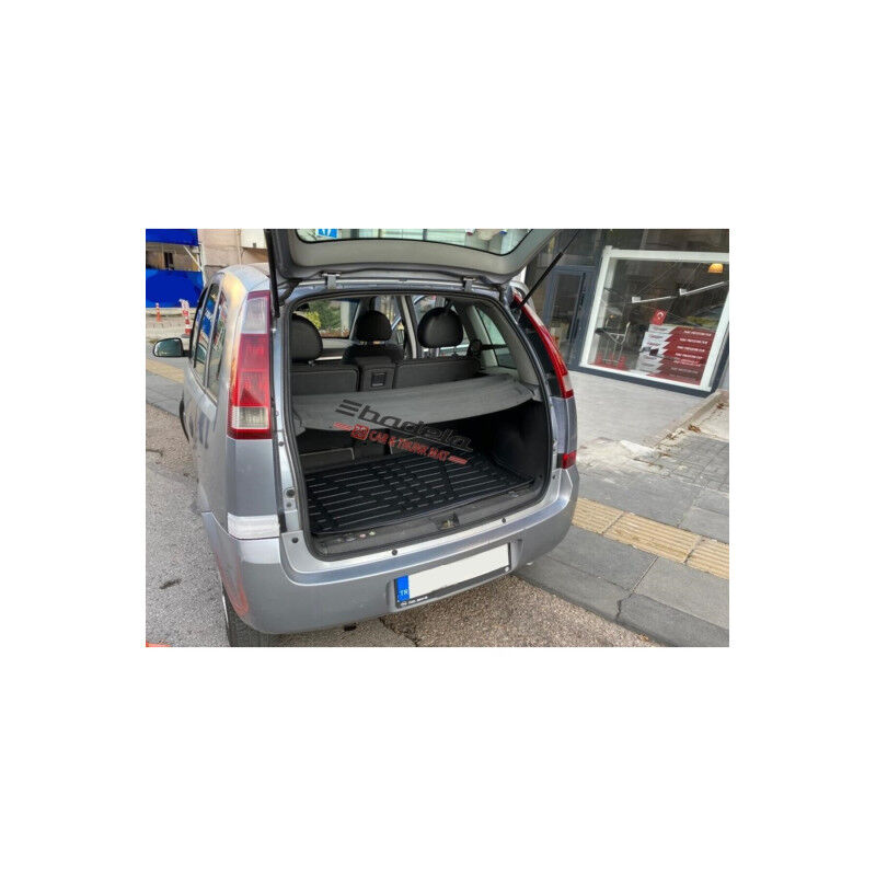 Opel Meriva A 2003-2011 Siyah 3D Kauçuk Kokusuz Bagaj Havuzu