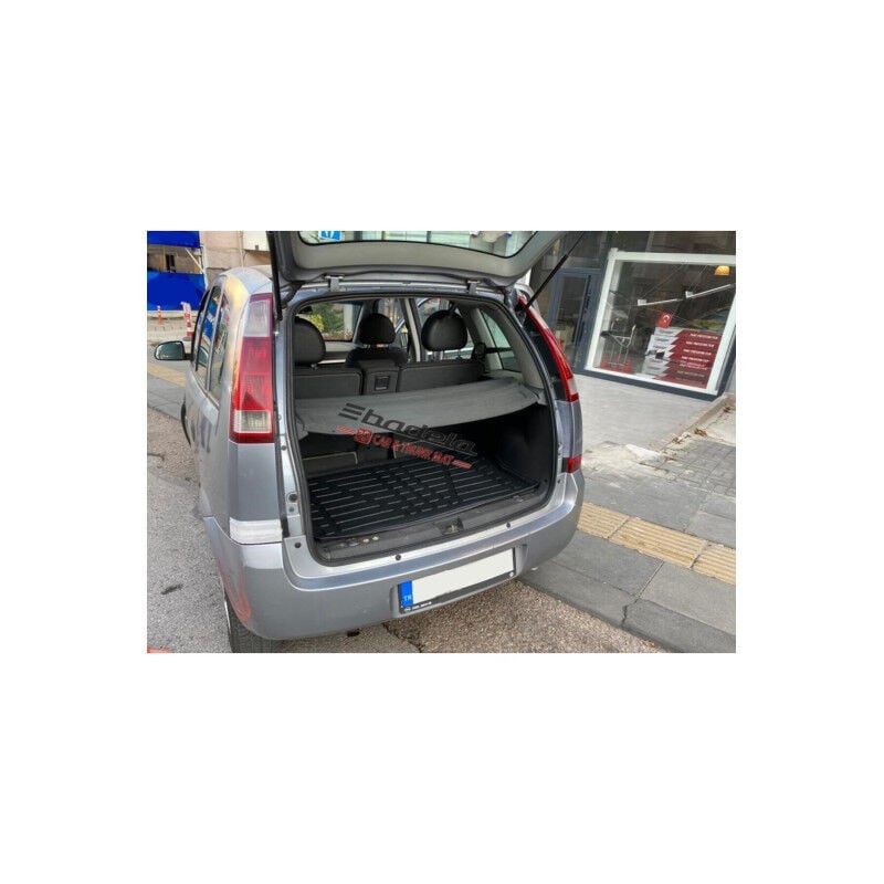 Opel Meriva A 2003-2011 Siyah 3D Kauçuk Kokusuz Bagaj Havuzu