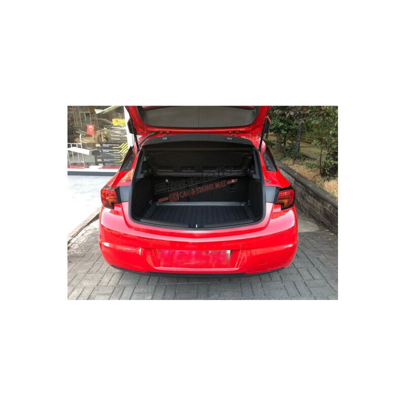 Opel Astra K Hatchback 2016-2020 Siyah 3D Kauçuk Kokusuz Bagaj Havuzu