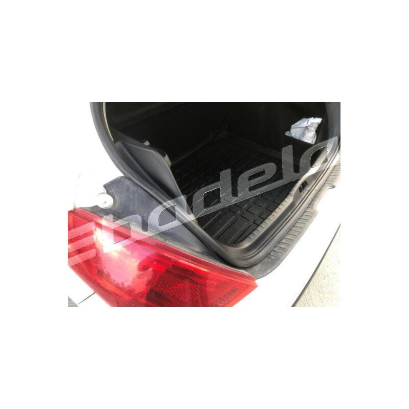 Peugeot 308 Hatchback 2008-2013 Siyah 3D Kauçuk Kokusuz Bagaj Havuzu