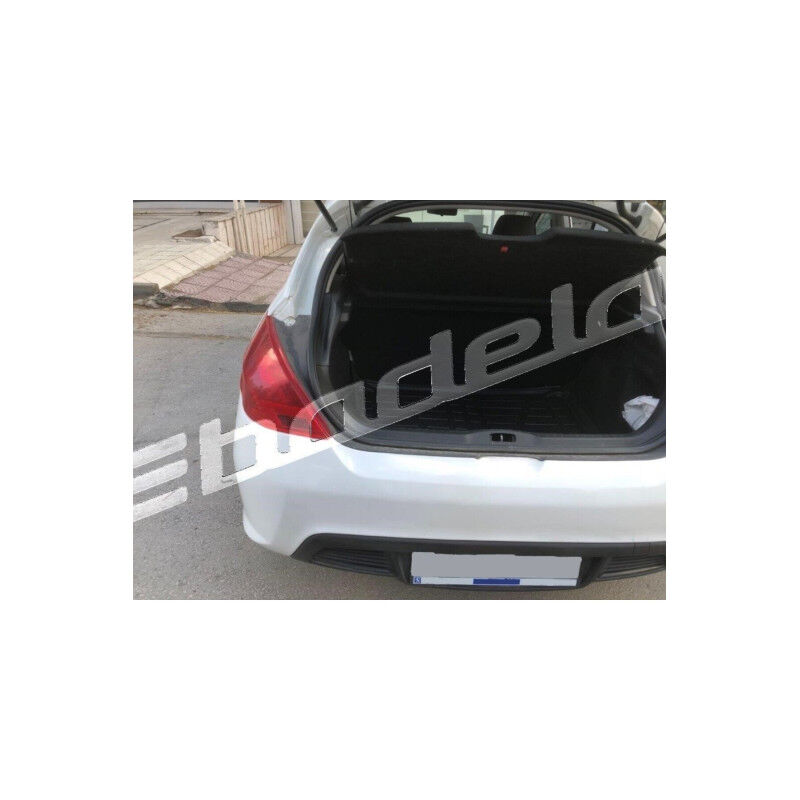 Peugeot 308 Hatchback 2008-2013 Siyah 3D Kauçuk Kokusuz Bagaj Havuzu